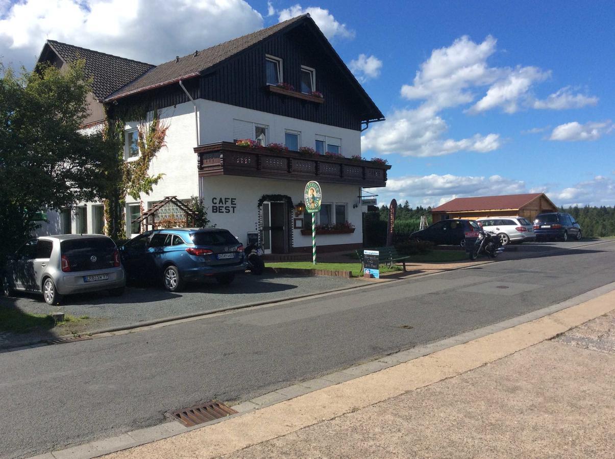 Cafe Best Gaestezimmer Bullau Bagian luar foto